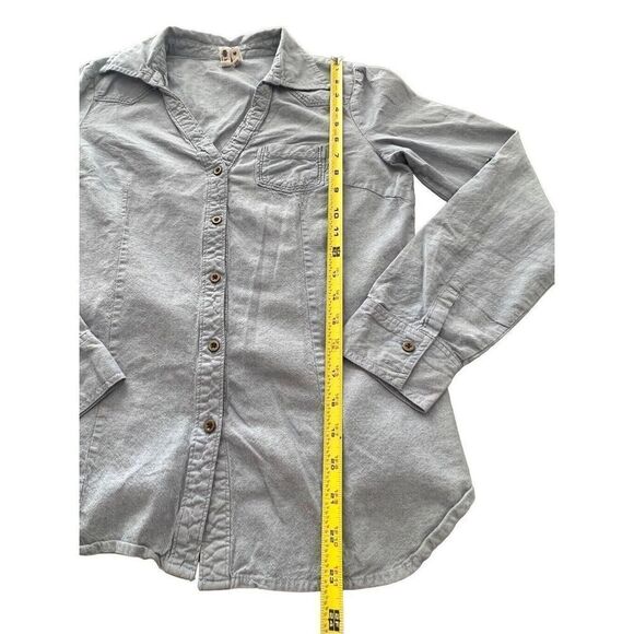 Girl Krazy kids chambray Long sleeve shirt size S - Picture 7 of 9